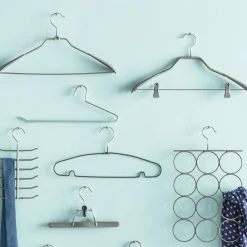 5five Lot de 2 cintres en métal