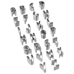 5five Lot de 30 emporte-pièces chiffres et lettres