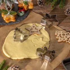 5five Lot de 3 emporte-pièces et 3 embosseurs Noël