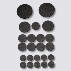 5five Lot de 50 patins de protection, Noir