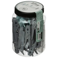 5five Lot de 50 pinces à linge en plastique