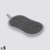 5five Lot de 5 éponges microfibre gratantes