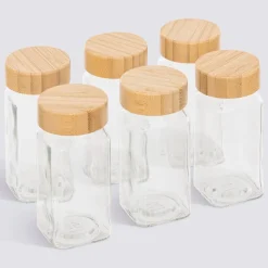 5five Lot de 6 pot à épices, 120 ml