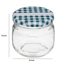 5five Lot de 6 pots à confiture 0,3L