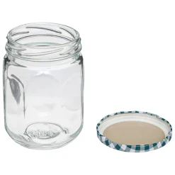 5five Lot de 6 pots à confiture 0,5L