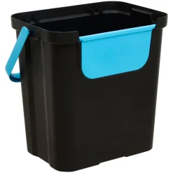5five Lot de 3 poubelles, Manuel, 24 l, Plusieurs coloris