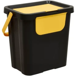 5five Lot de 3 poubelles, Manuel, 24 l, Plusieurs coloris