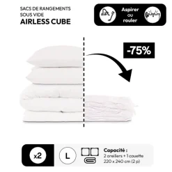 5five Lot de 2 sacs compresseurs