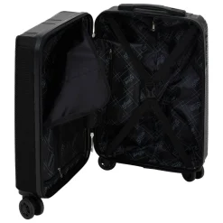 5five Lot de 3 valises 8 roues, H.77/67/55 cm, Noir