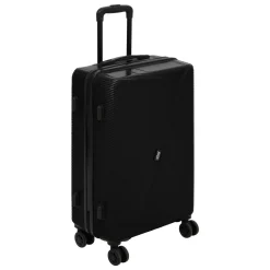 5five Lot de 3 valises 8 roues, H.77/67/55 cm, Noir