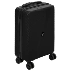 5five Lot de 3 valises 8 roues, H.77/67/55 cm, Noir