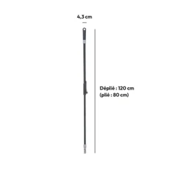 5five Manche métal télescopique