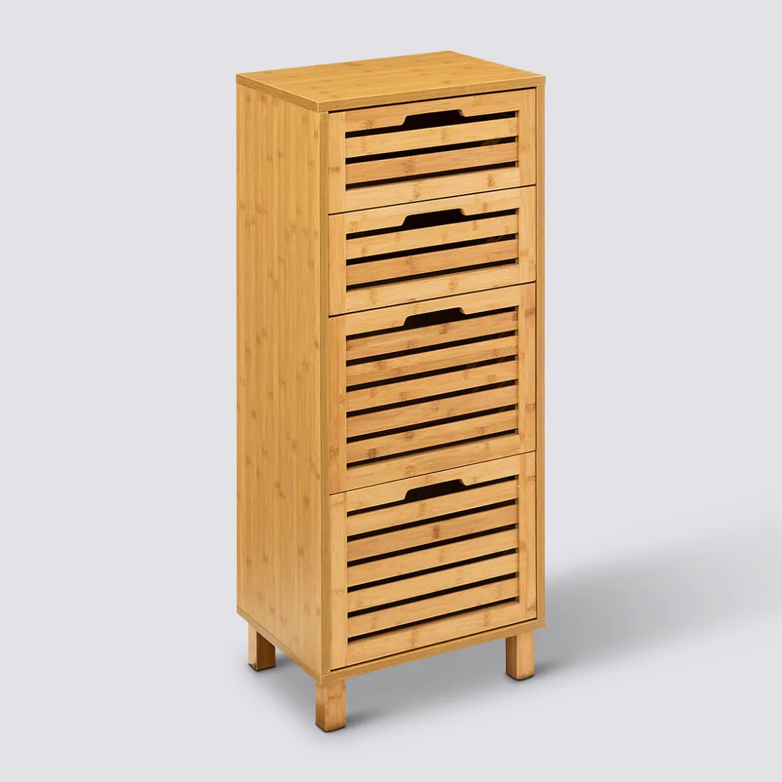 5five Meuble 4 tiroirs, Bambou