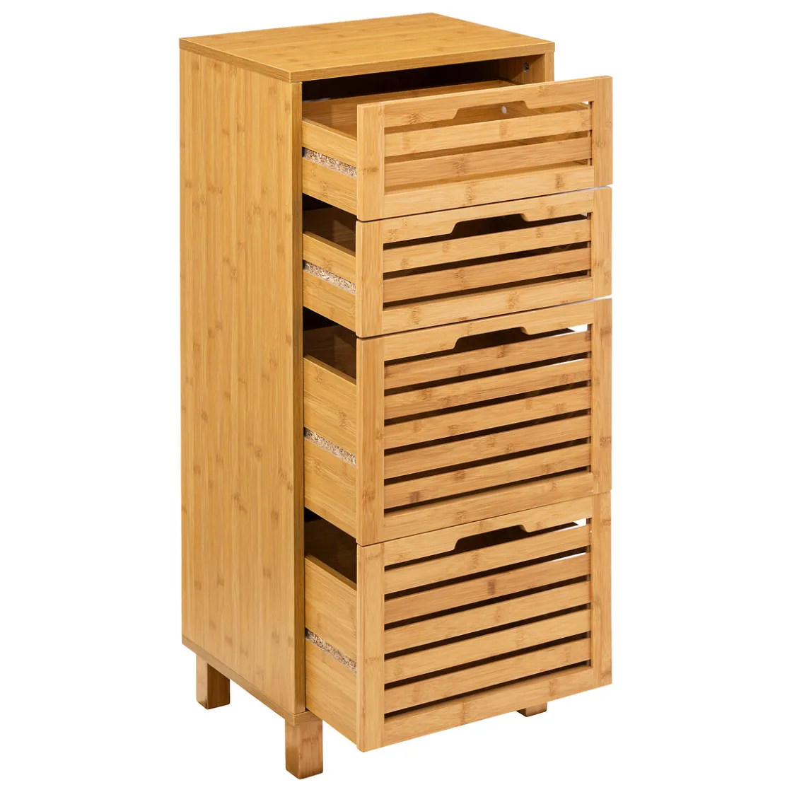 5five Meuble 4 tiroirs, Bambou