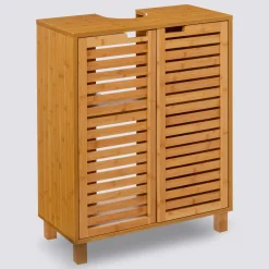 5five Meuble bas sous lavabo, Bambou