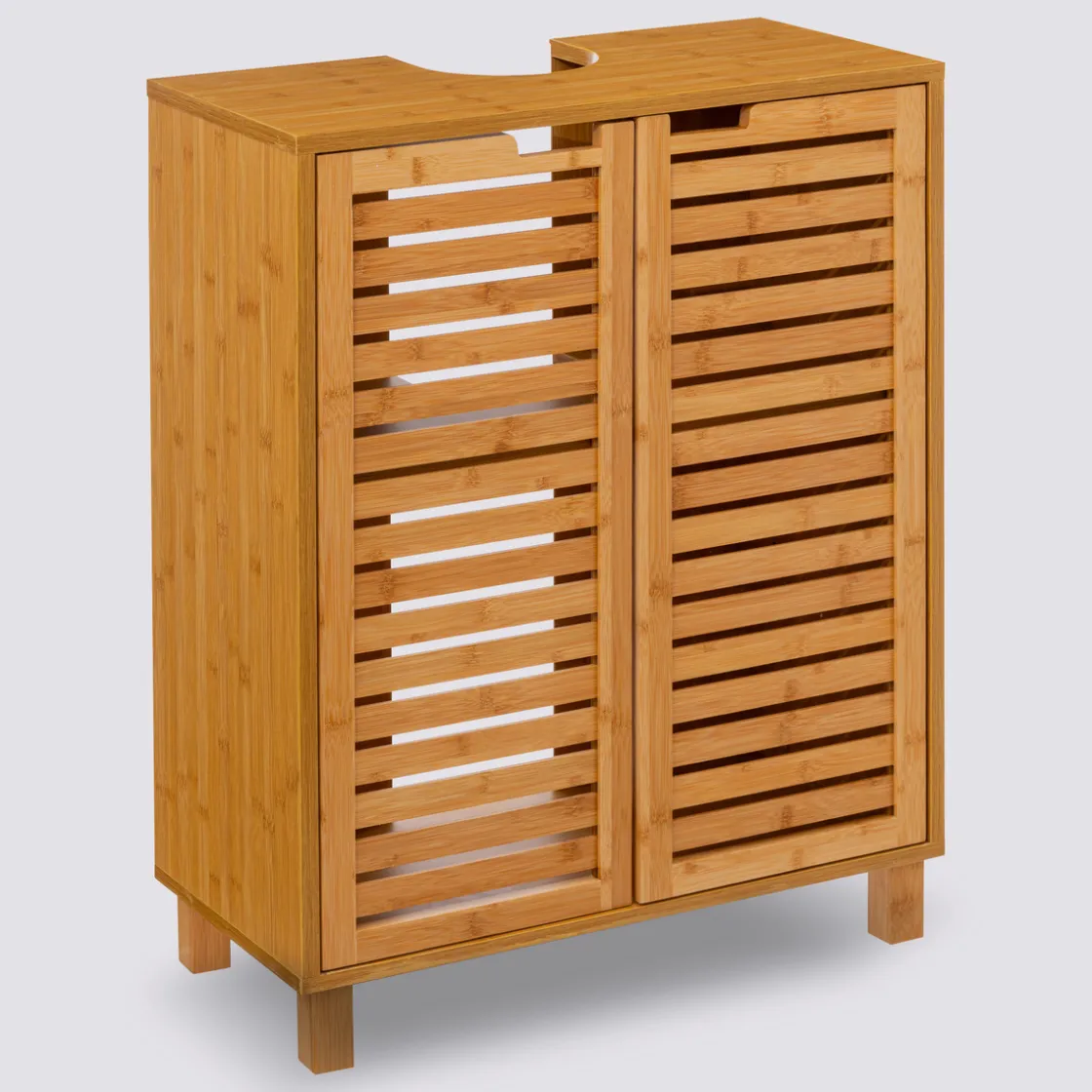 5five Meuble bas sous lavabo, Bambou