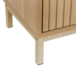 5five Meuble bas sous lavabo, Effet bois naturel