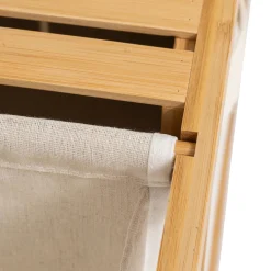 5five Meuble étagère avec panier et 2 paniers, Bambou