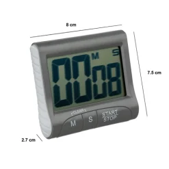 5five Minuteur électronique, Gris