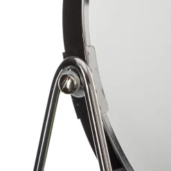 5five Miroir balancoire avec pieds D17cm, Argent