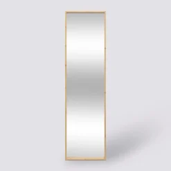 5five Miroir mural 125x35cm, Bambou