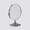 5five Miroir rond avec pied métal D17cm