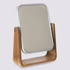 5five Miroir 16x22 cm bambou, Blanc