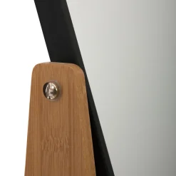 5five Miroir 16x22 cm bambou, Noir