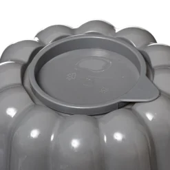 5five Moule à charlotte 21cm silicone, Gris