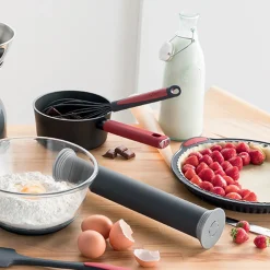 5five Moule 30 madeleines silicone- Noir,rouge