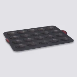 5five Moule 20 tartelettes silicone - Noir, rouge