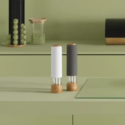 5five Moulin électrique 22 cm, Blanc