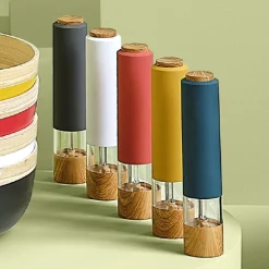 5five Moulin électrique 22 cm, Blanc