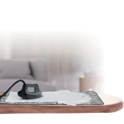 5five Nappe de repassage 65x90cm, Noir et blanc