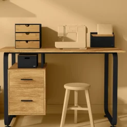 5five Organiseur bambou, Noir