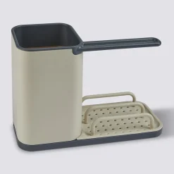 5five Organiseur d'évier 4en1, Beige