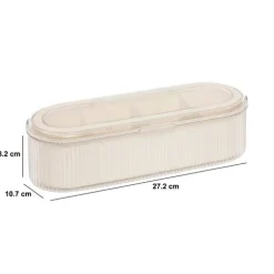 5five Organiseur, L.23,6 cm, Beige