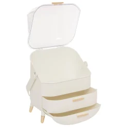 5five Organiseur, L.25 cm, Beige