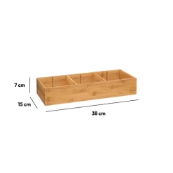 5five Organiseur modulable 3 bacs, 38x15cm