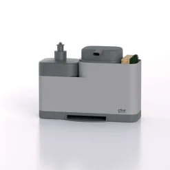 5five Organiseur évier avec distributeur, Gris