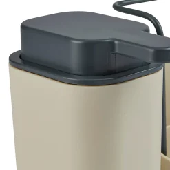 5five Organiseur évier avec distributeur 300ml, Beige