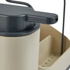 5five Organiseur évier avec distributeur 300ml, Beige