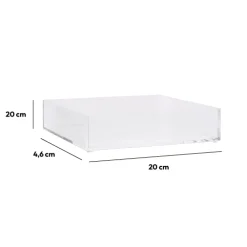 5five Organiseur 20x20cm - Transparent