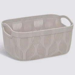 5five Panier à linge, 3,2L, Beige