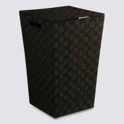 5five Panier à linge 30L bisauté, Noir