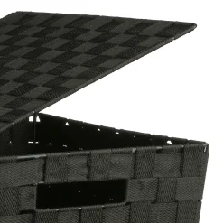 5five Panier à linge 30L bisauté, Noir