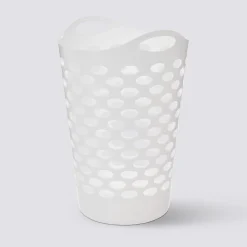 5five Panier à linge 60L, Blanc