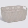 5five Panier à linge, L.37,7 cm, Beige
