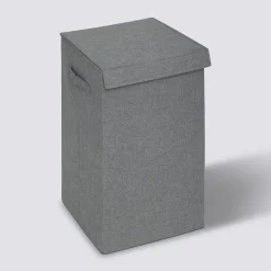 5five Panier à linge 74L, Gris