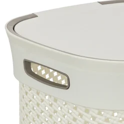 5five Panier à linge 60L, Lin